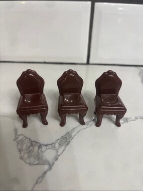 Fisher Price Sweet Streets Dinning Chairs (3)